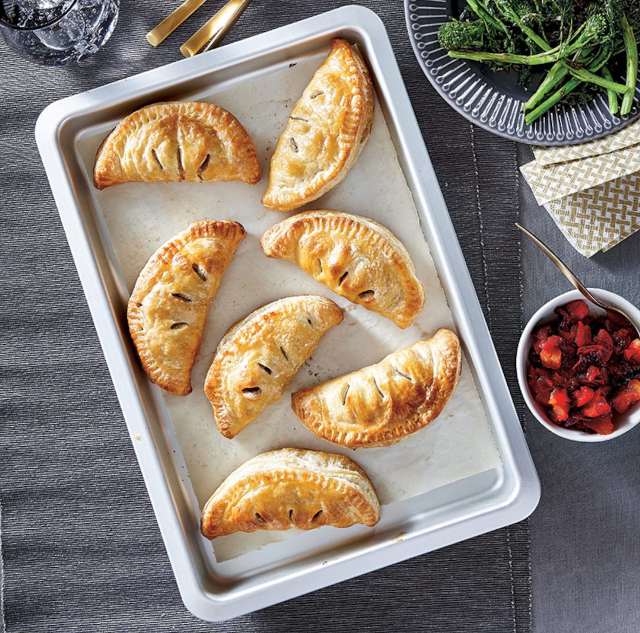 Petits chaussons façon tourtière
