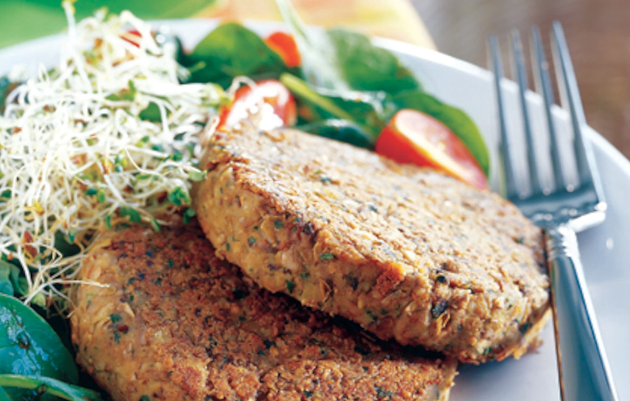 Croquettes de lentilles aux champignons