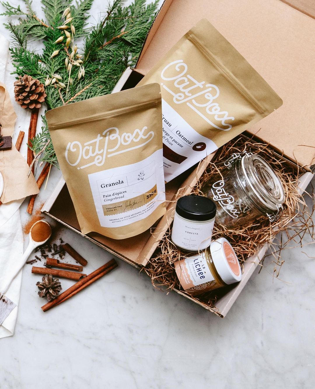 Gruau et granola Oatbox