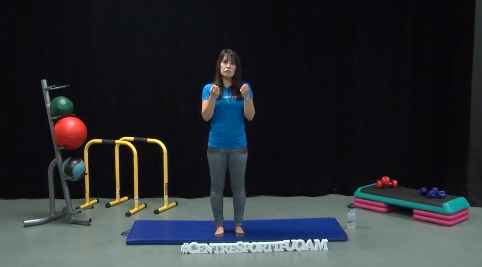 Assister à un cours de sport virtuel avec l’UQAM