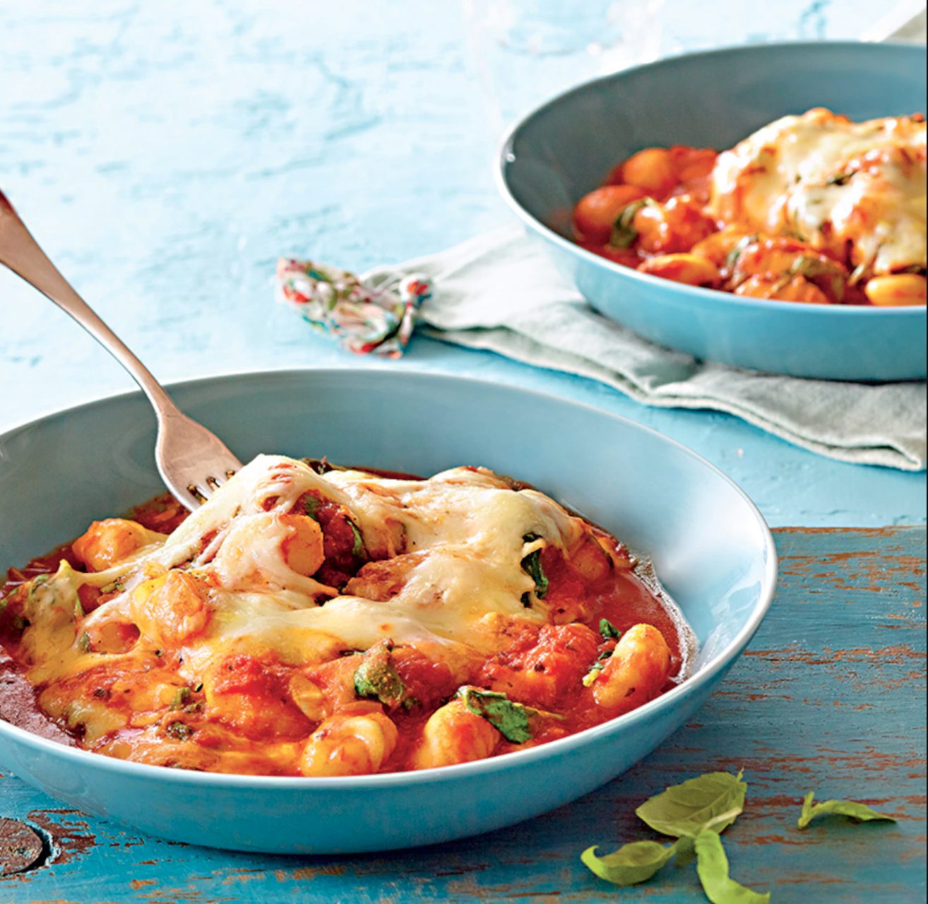 Gratin de gnocchis fondant