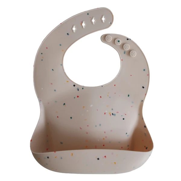 Bavoir en silicone