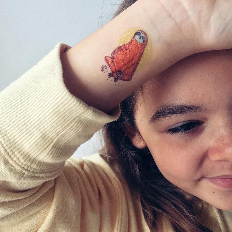 Des tatouages temporaires