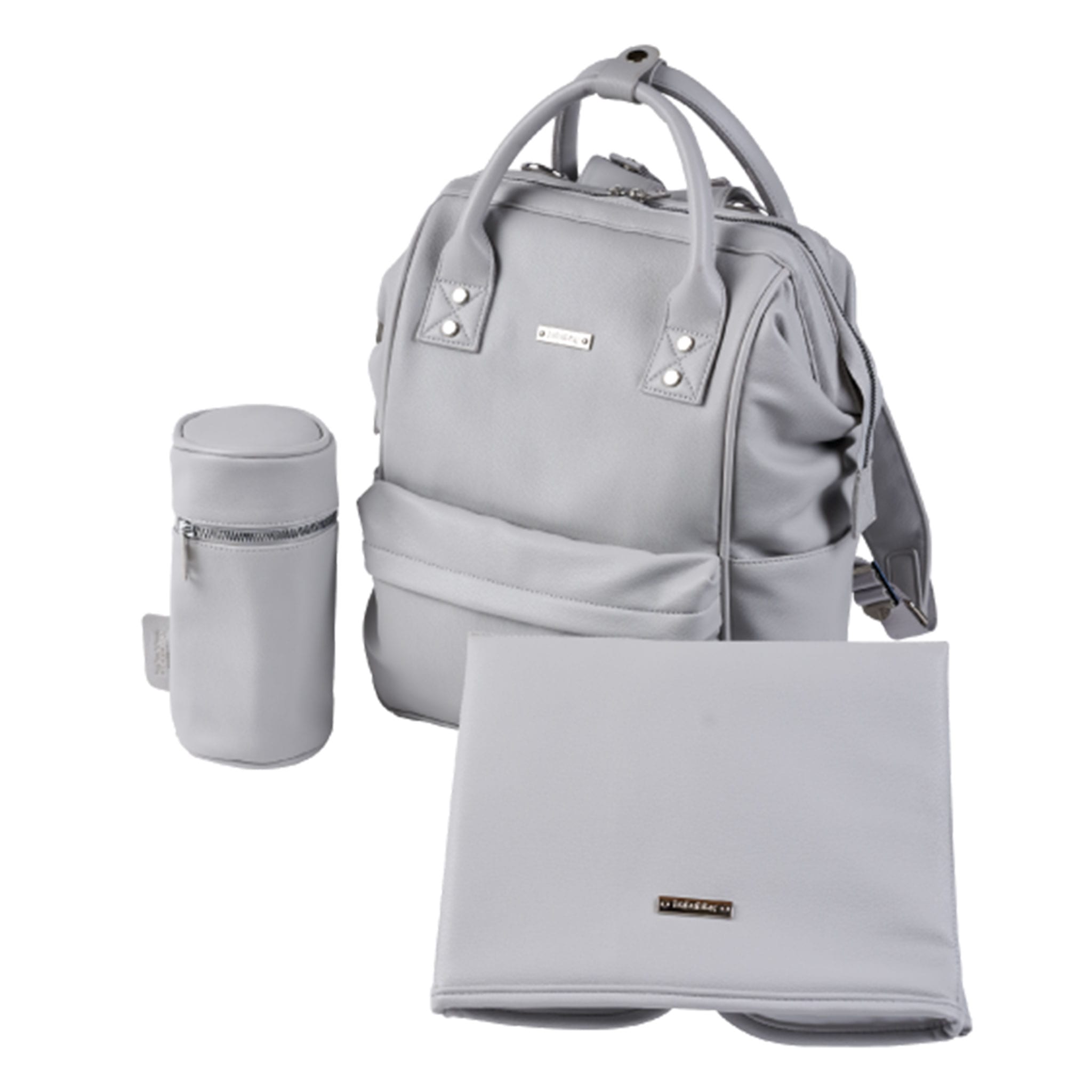 Sac à Couches à Dos Mani - Gris Dove
