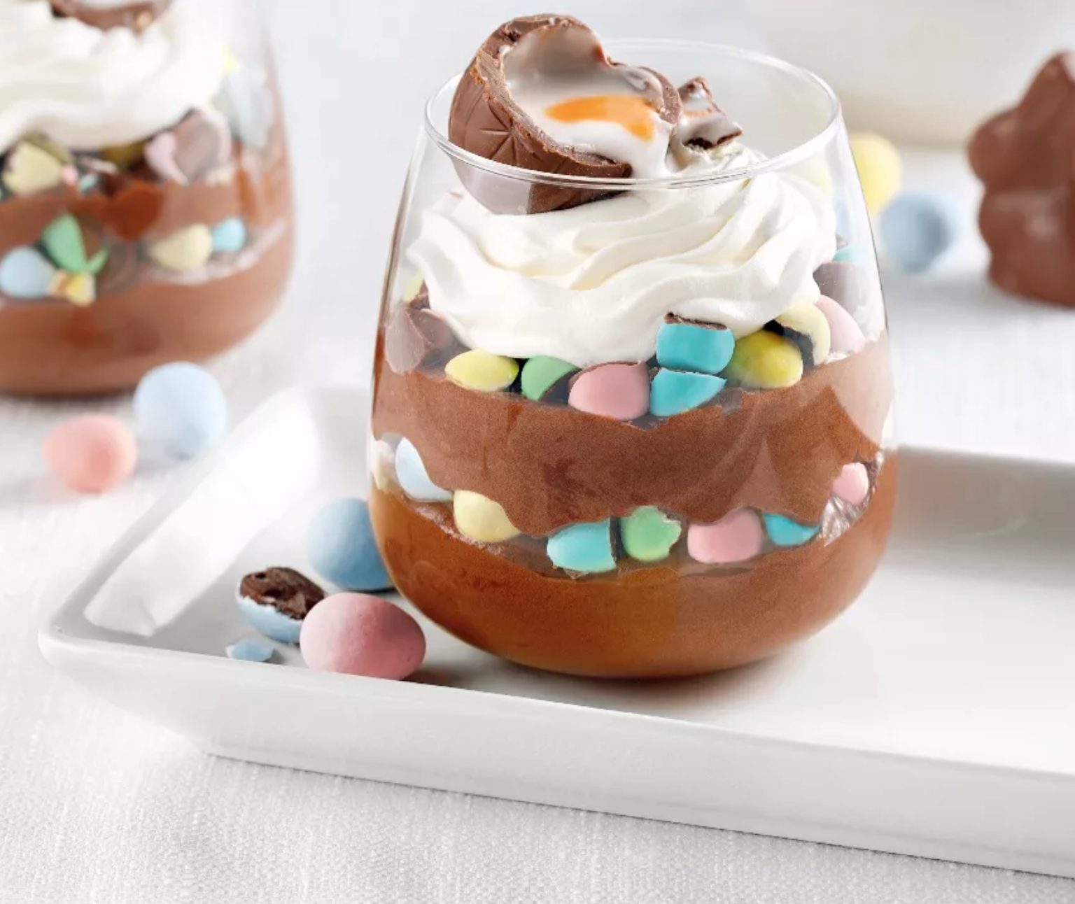 Verrines choco et Mini Eggs