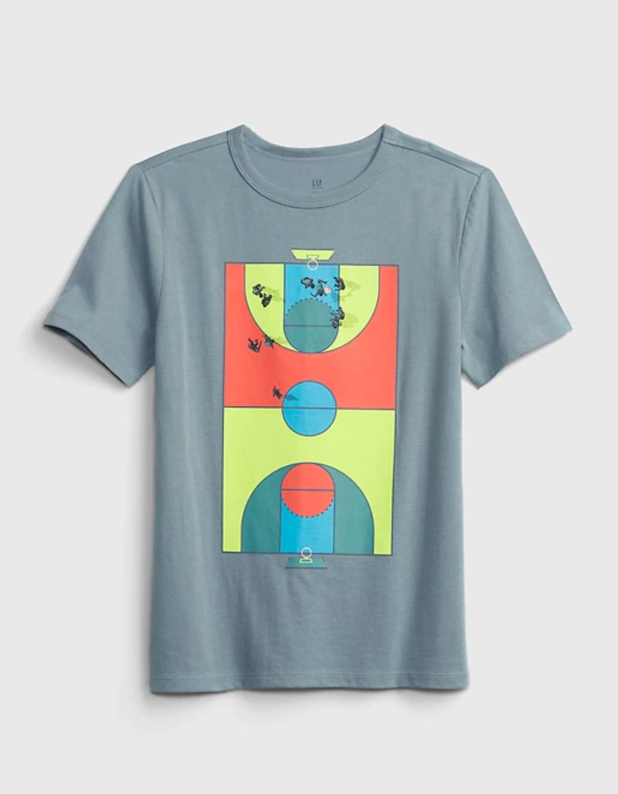 T-shirt à imprimé en coton biologique