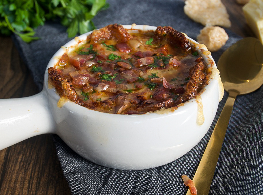 Soupe à l'oignon mon chou
