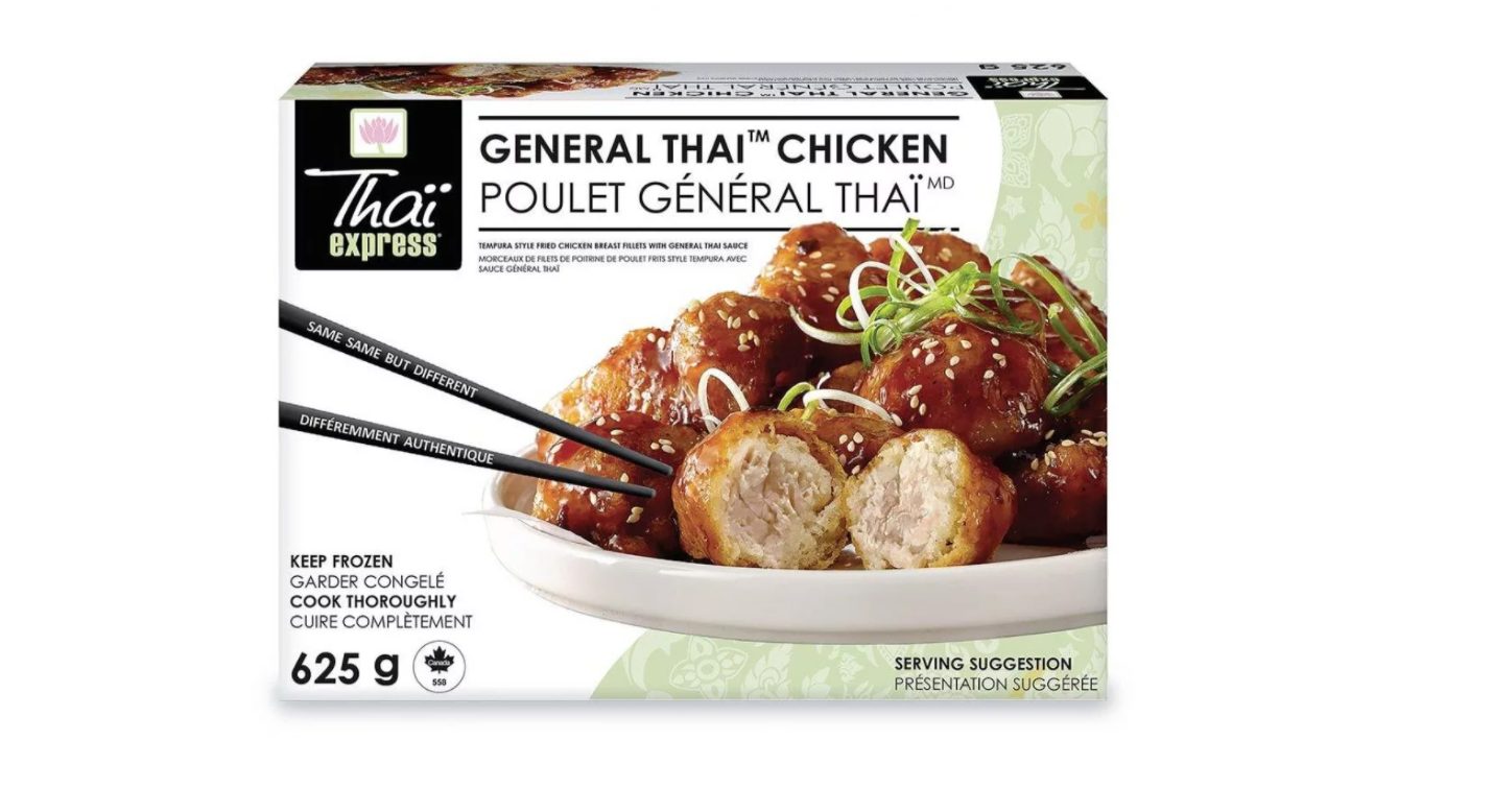 Les produits de Thaï Express