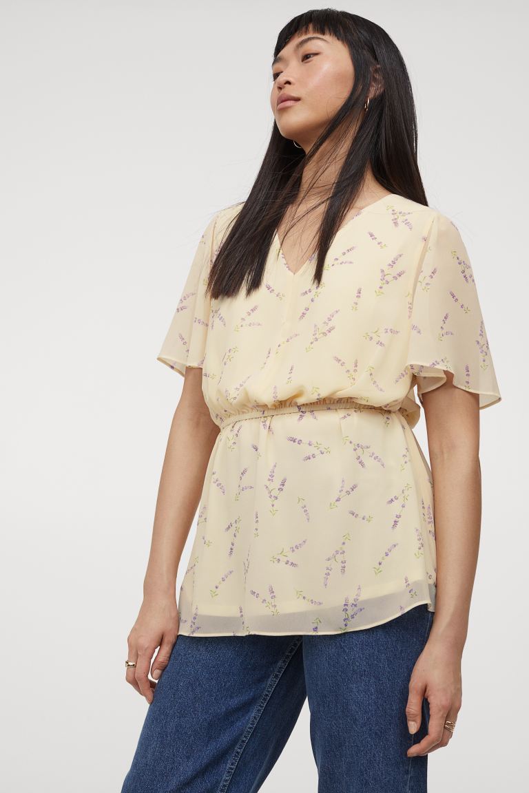 Blouse d’allaitement