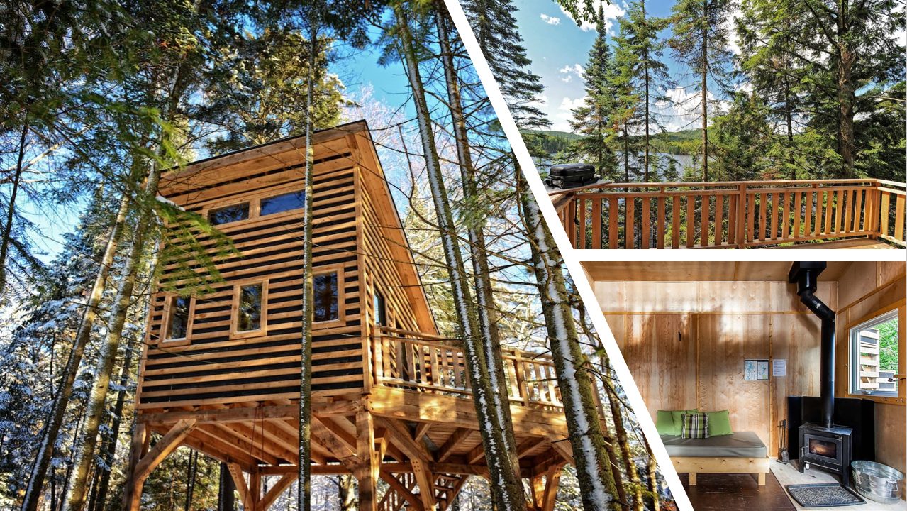 Refuges dans les Arbres à Mont-Tremblant