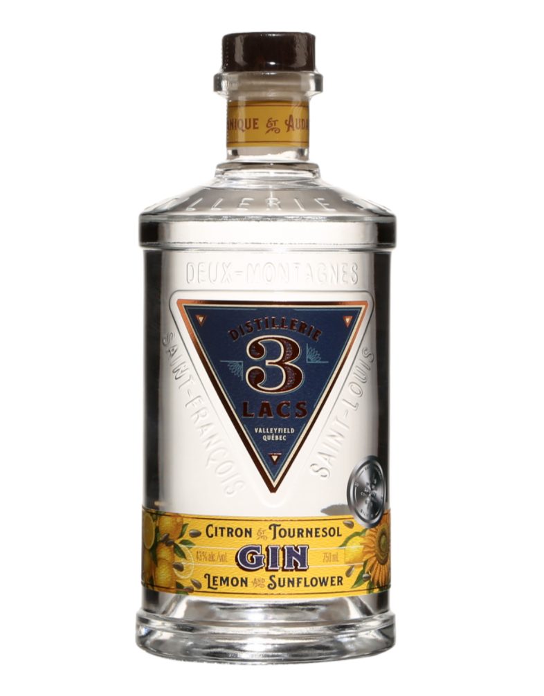 Gin Citron Tournesol des 3 Lacs