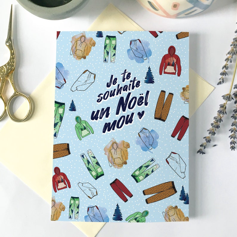 Carte Noël Mou