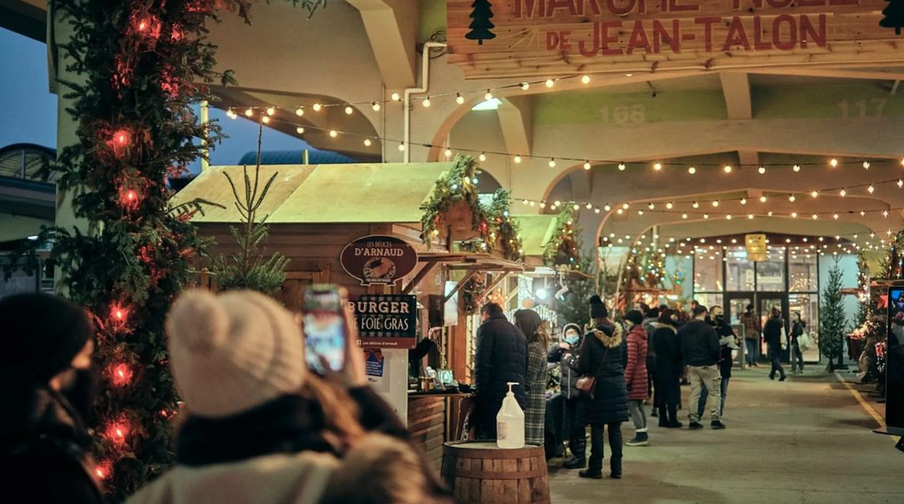 Visiter un marché de Noël