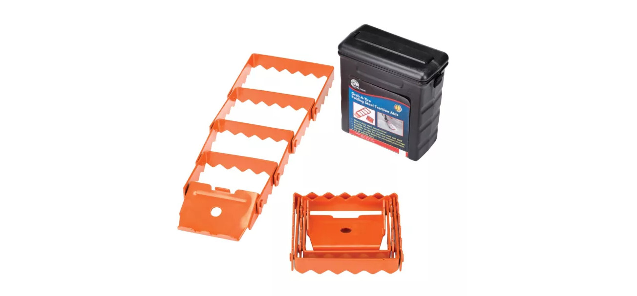 Des aides à la traction pliable en acier