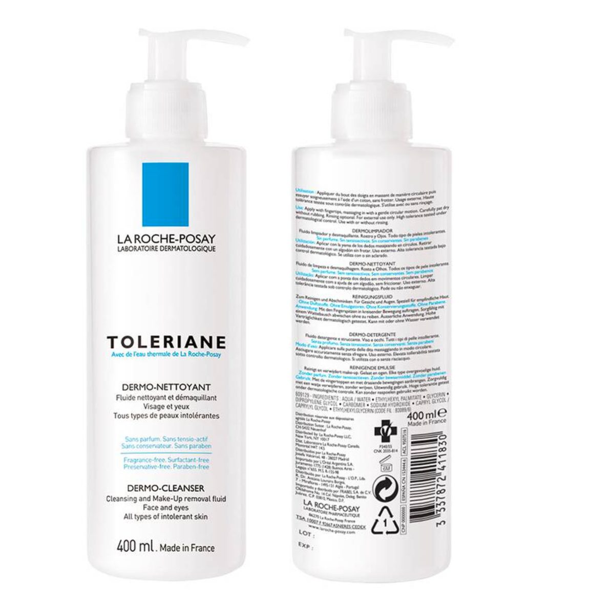 TOLERIANE Fluide dermo-nettoyant