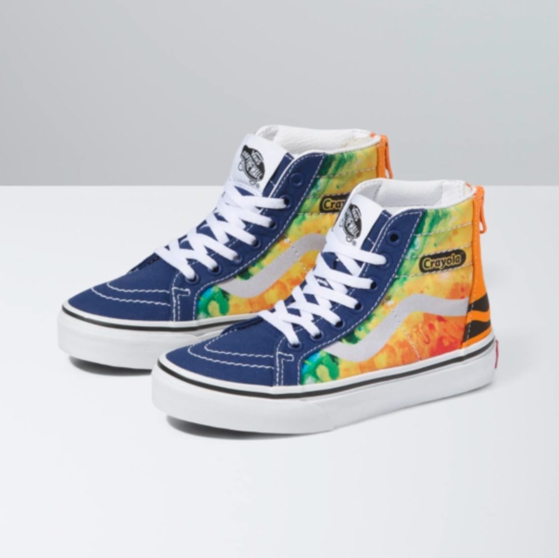 VANS X CRAYOLA KIDS SK8-HI ZIP