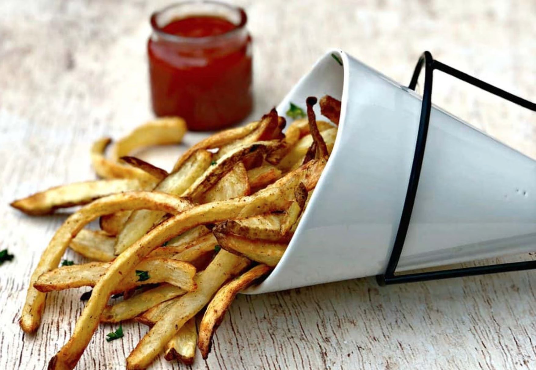 Frites maison à la friteuse à air