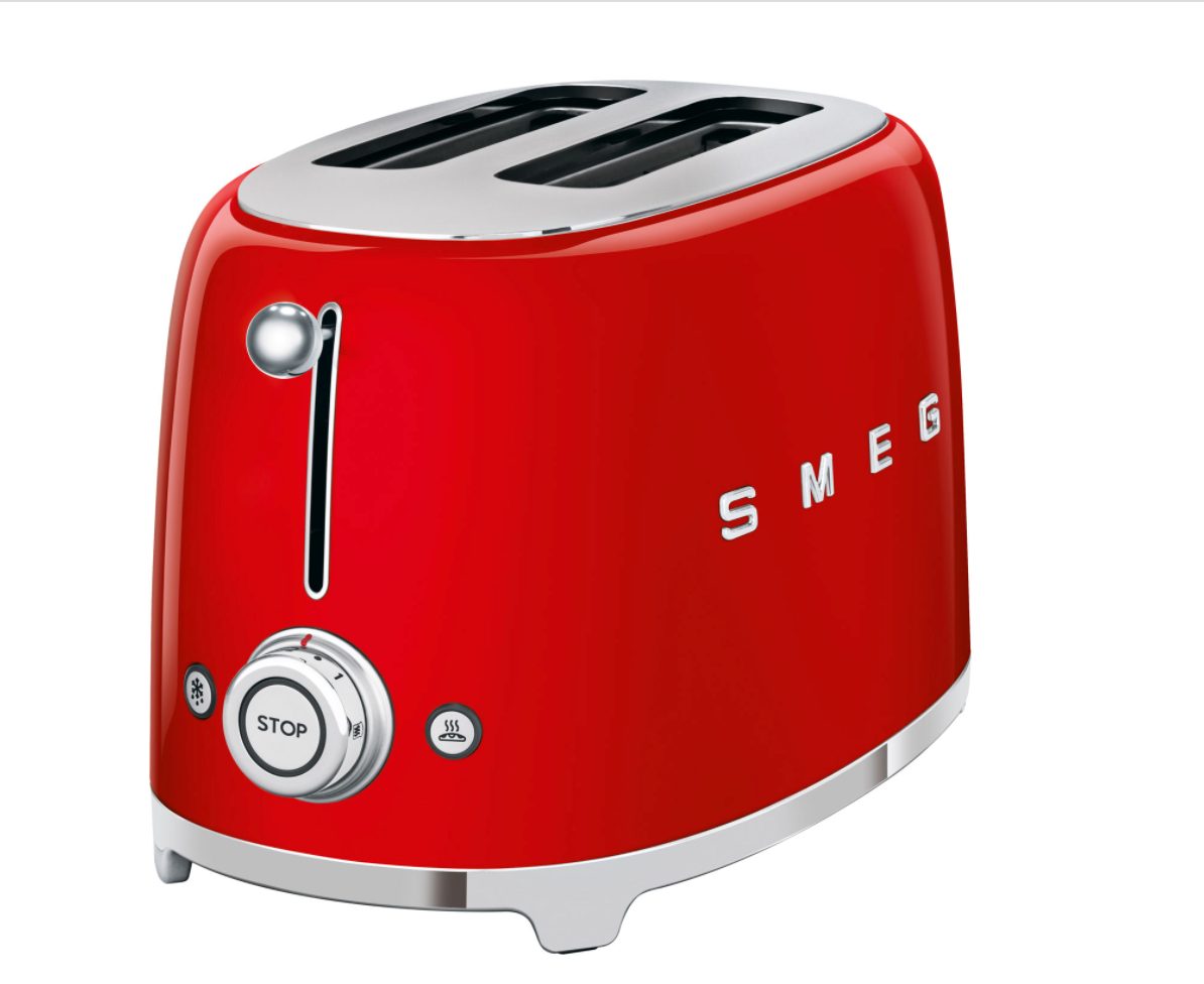 Grille-pain rétro des années 50 de Smeg