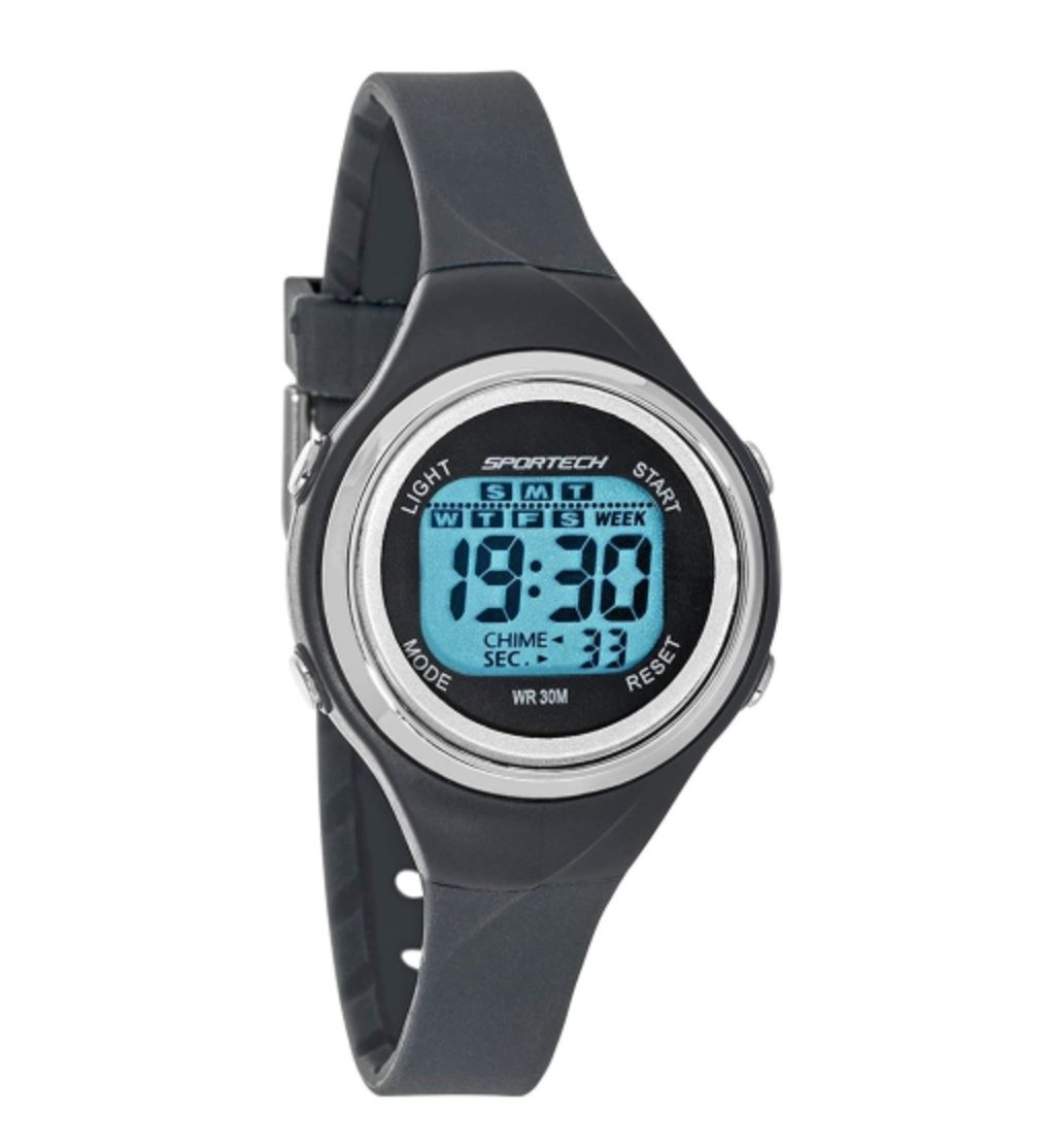 Montre de sport pour femme - Bracelet fin et résistant à l'eau