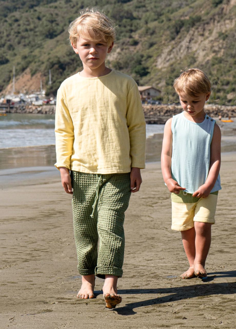Pantalon en coton éponge biologique