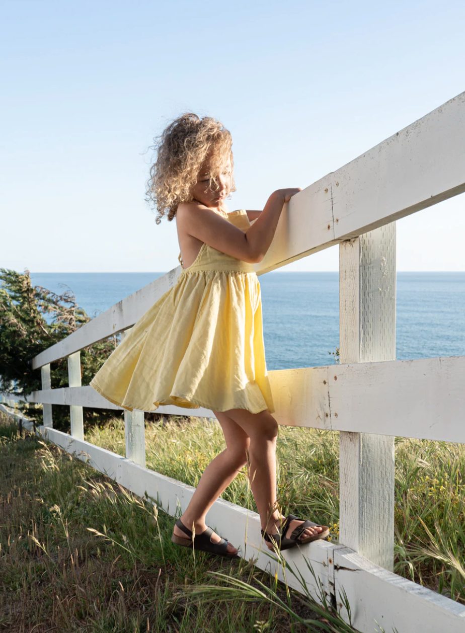 Robe en gaze de coton biologique