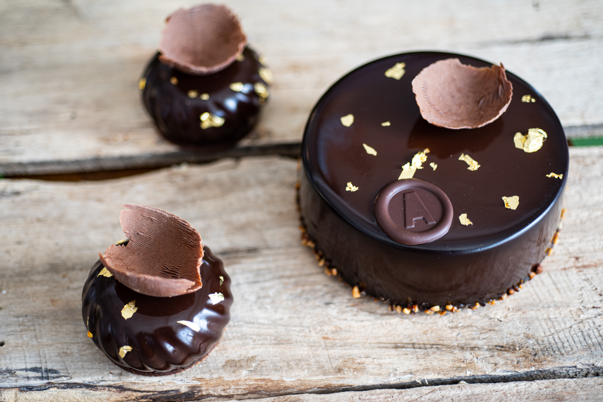 Gâteau choco-pacanes