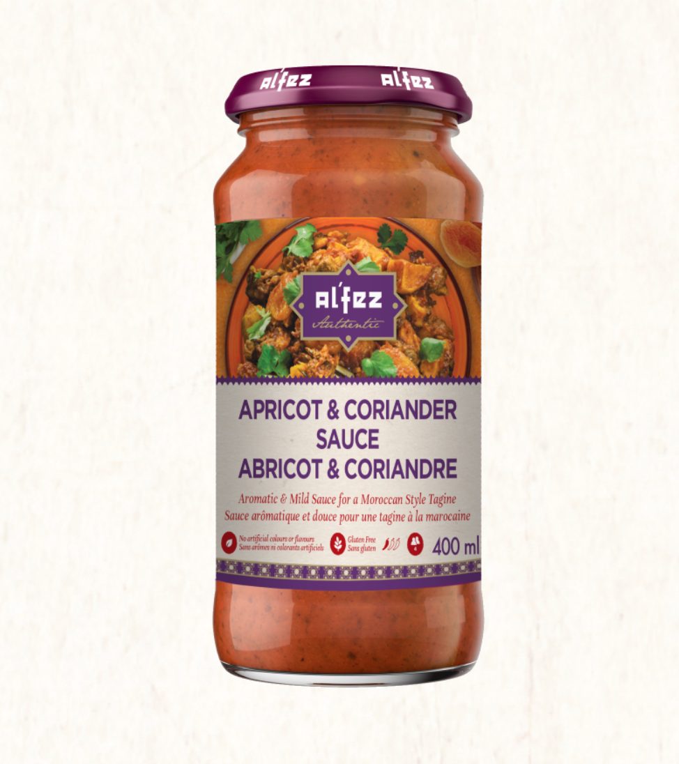 Sauce abricot et coriandre