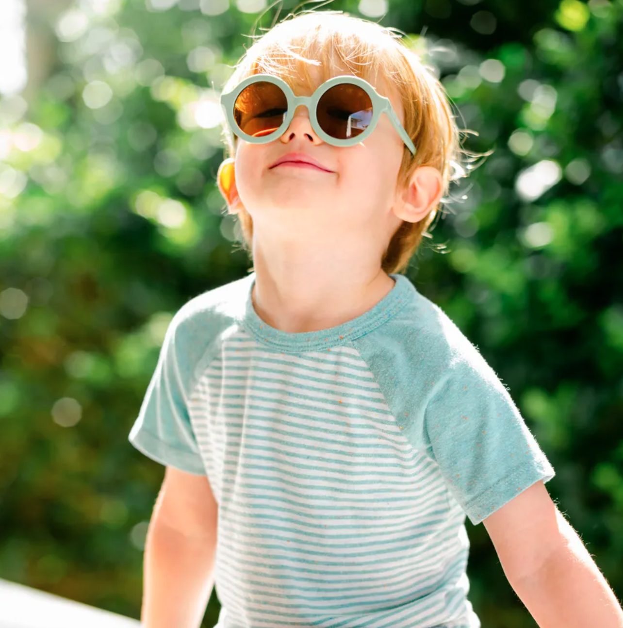 Lunette de Soleil Ronde Euro Sauge 3-5ans