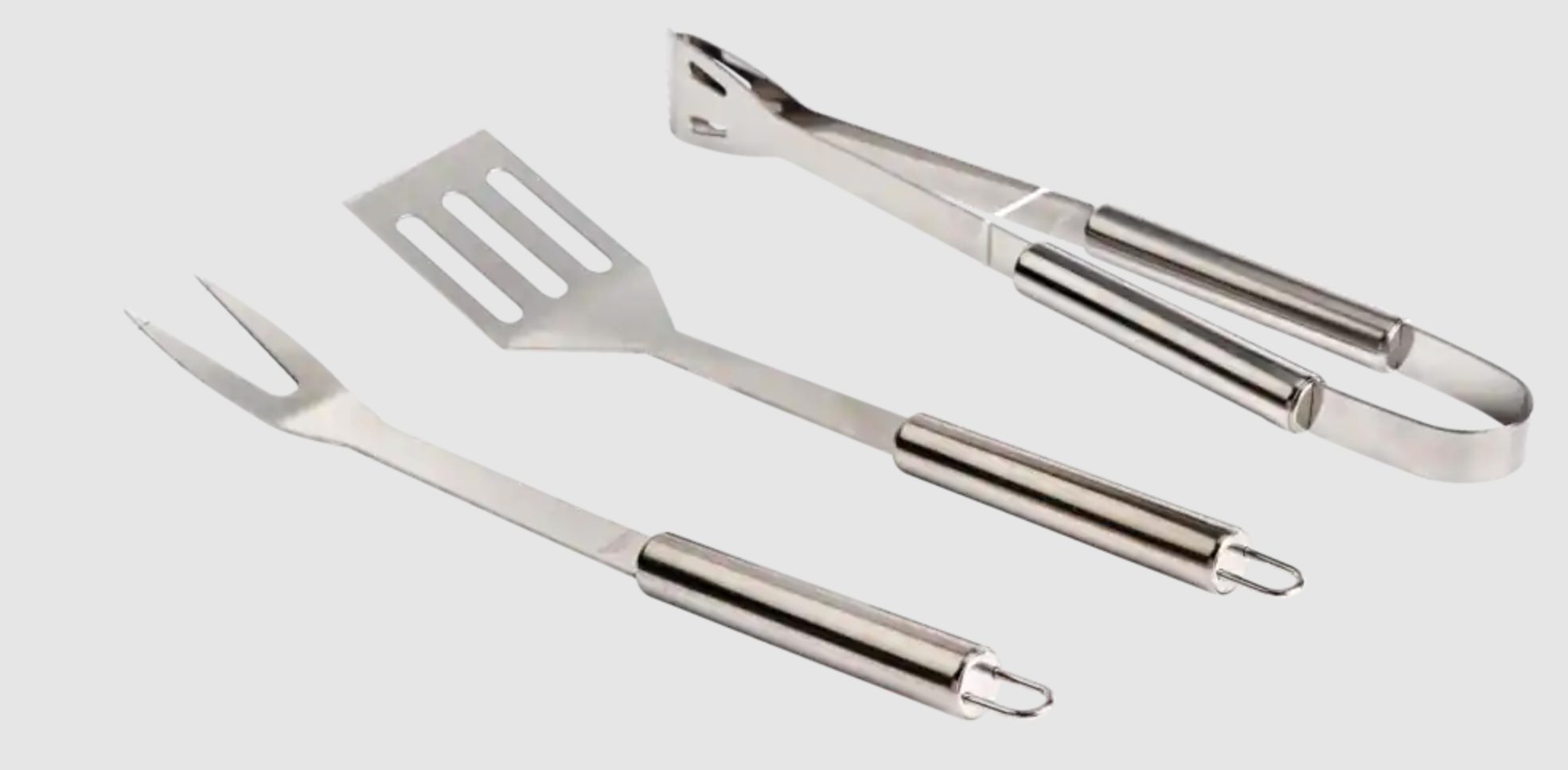 Ustensiles de barbecue en acier inoxydable