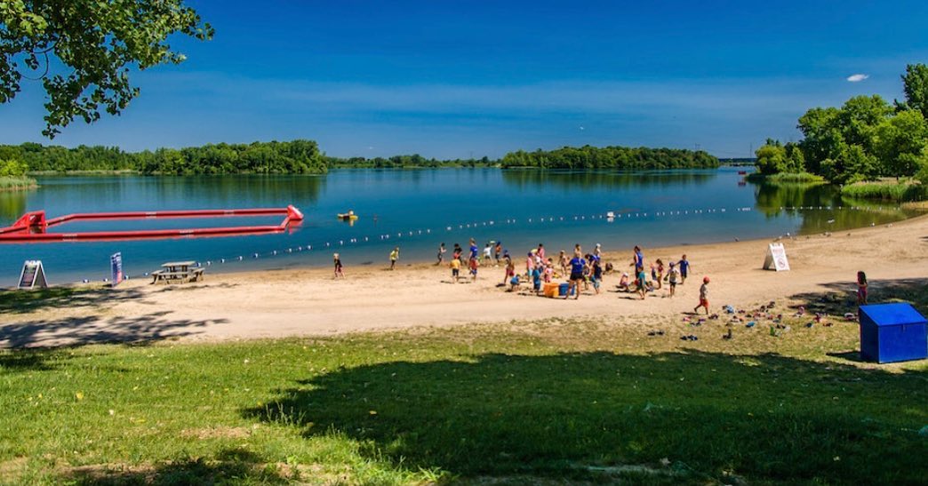 Plage du parc régional des Îles-de-Saint-Timothée
