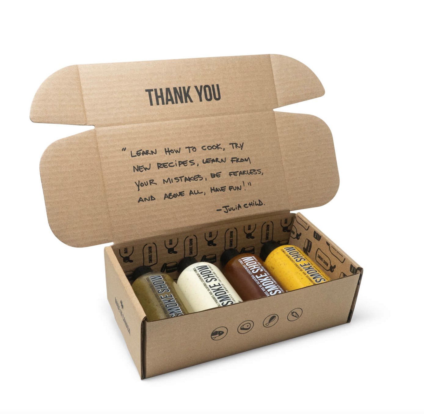 Un ensemble de sauces piquantes