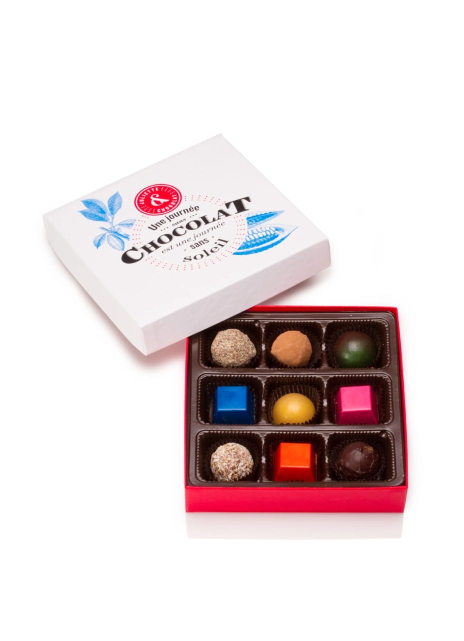 Des chocolats