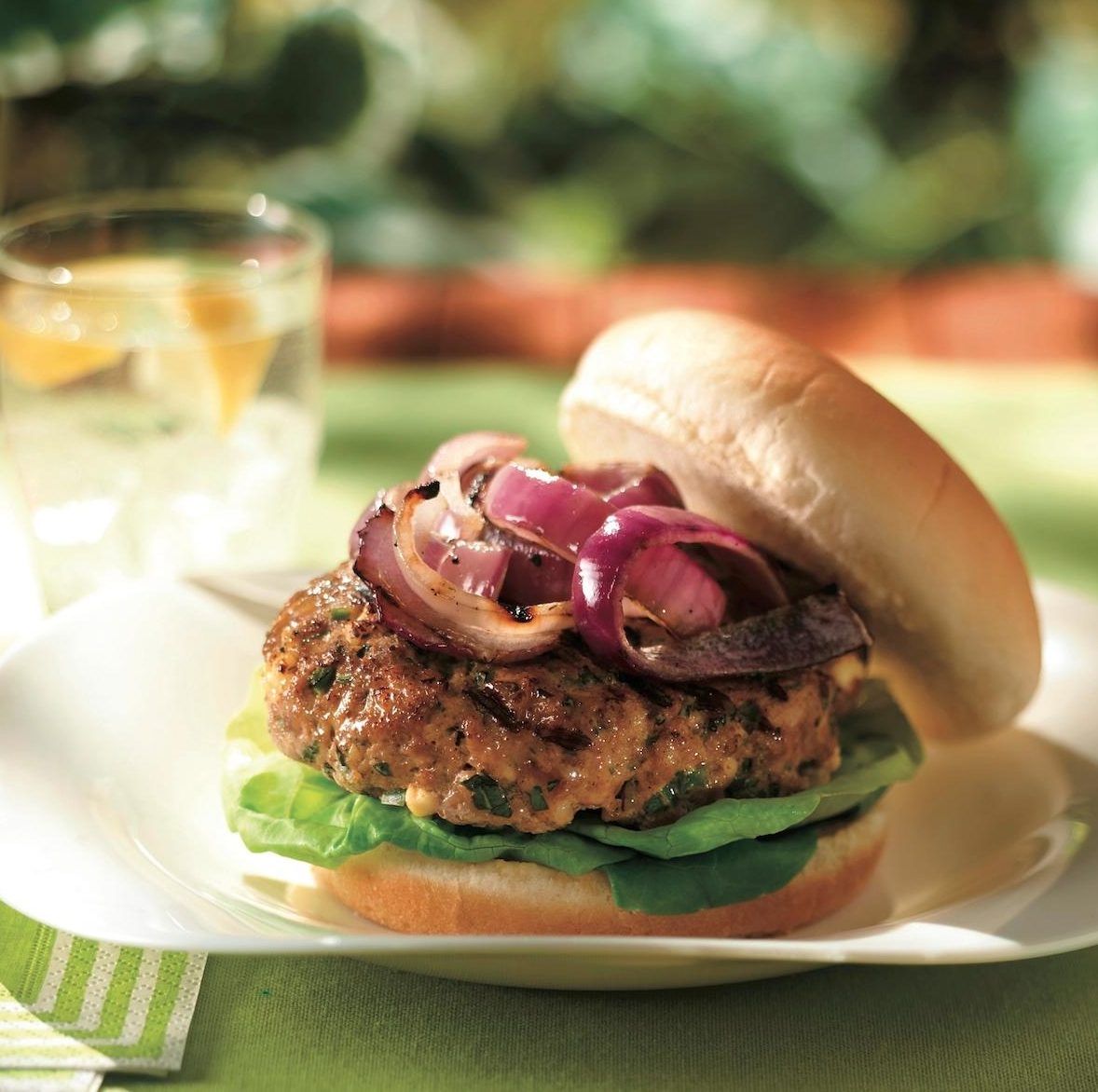 Hamburgers au porc et au cari