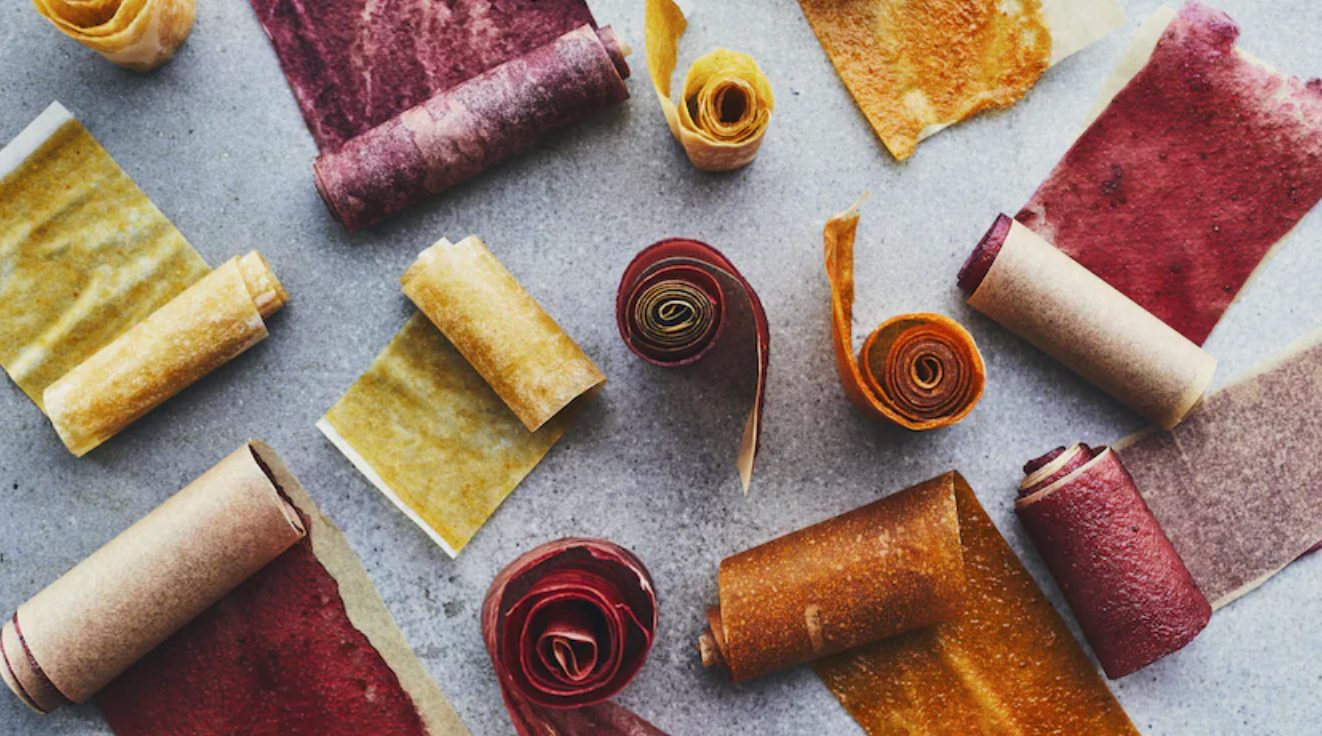 Rouleaux aux fruits maison