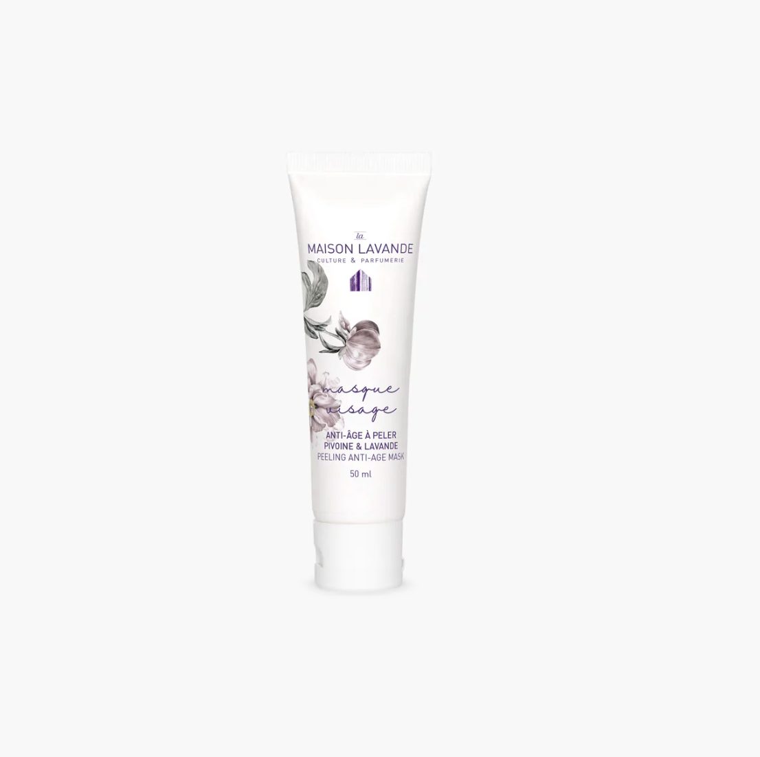 Masque visage anti-âge - Pivoine & Lavande