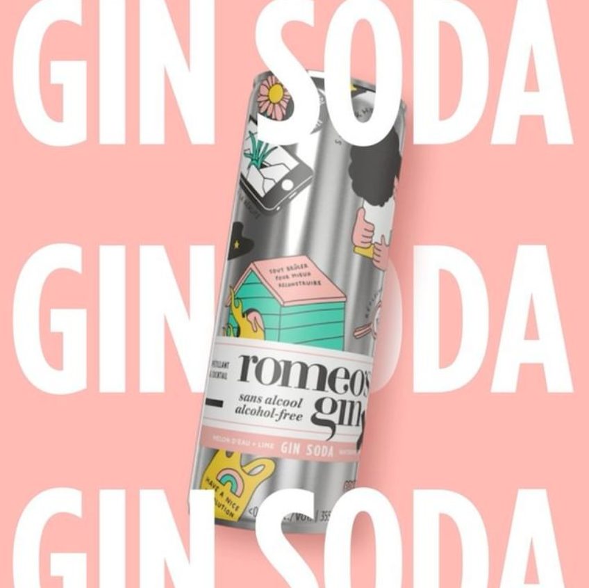 Gin + soda
