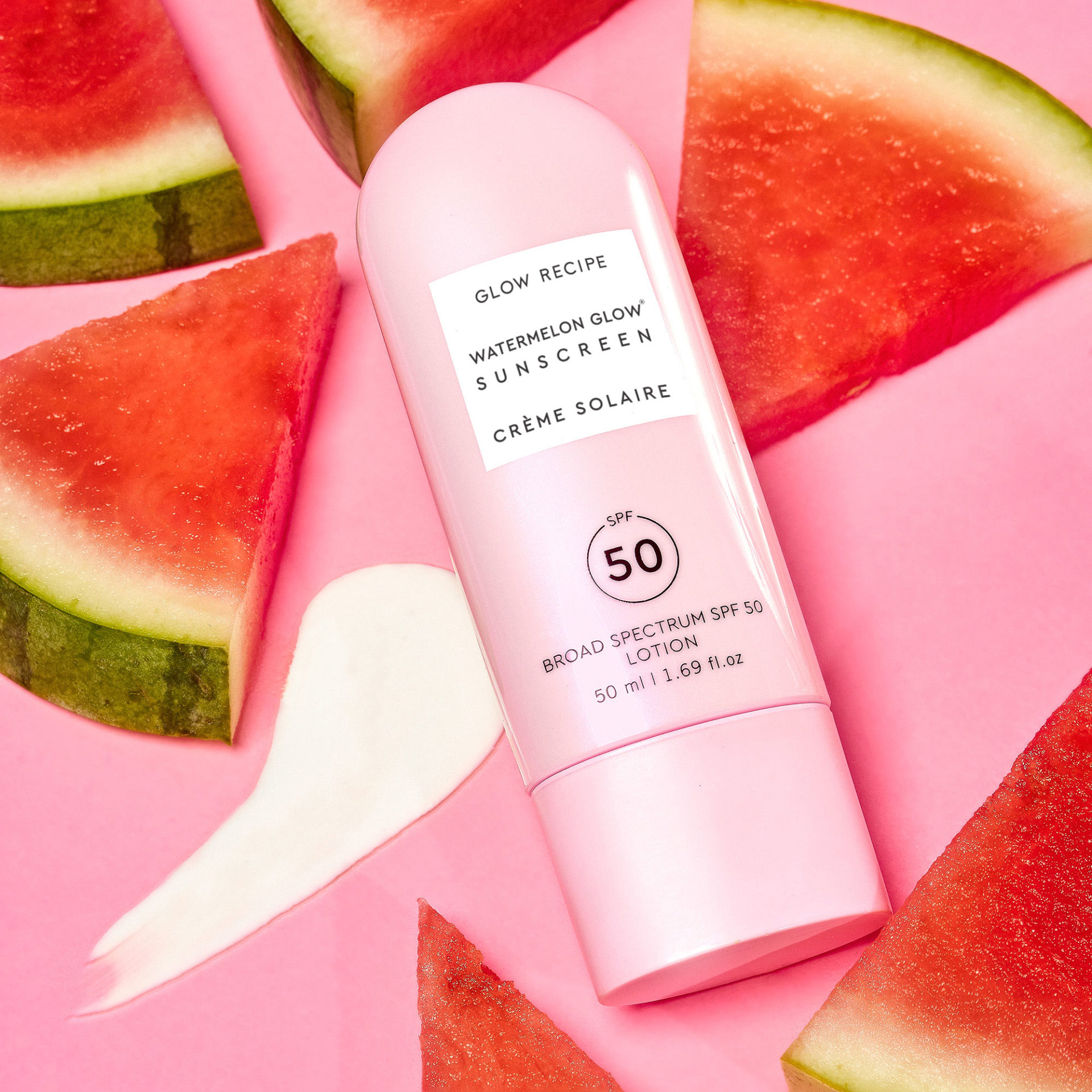Crème solaire Watermelon Glow de Glow Recipe