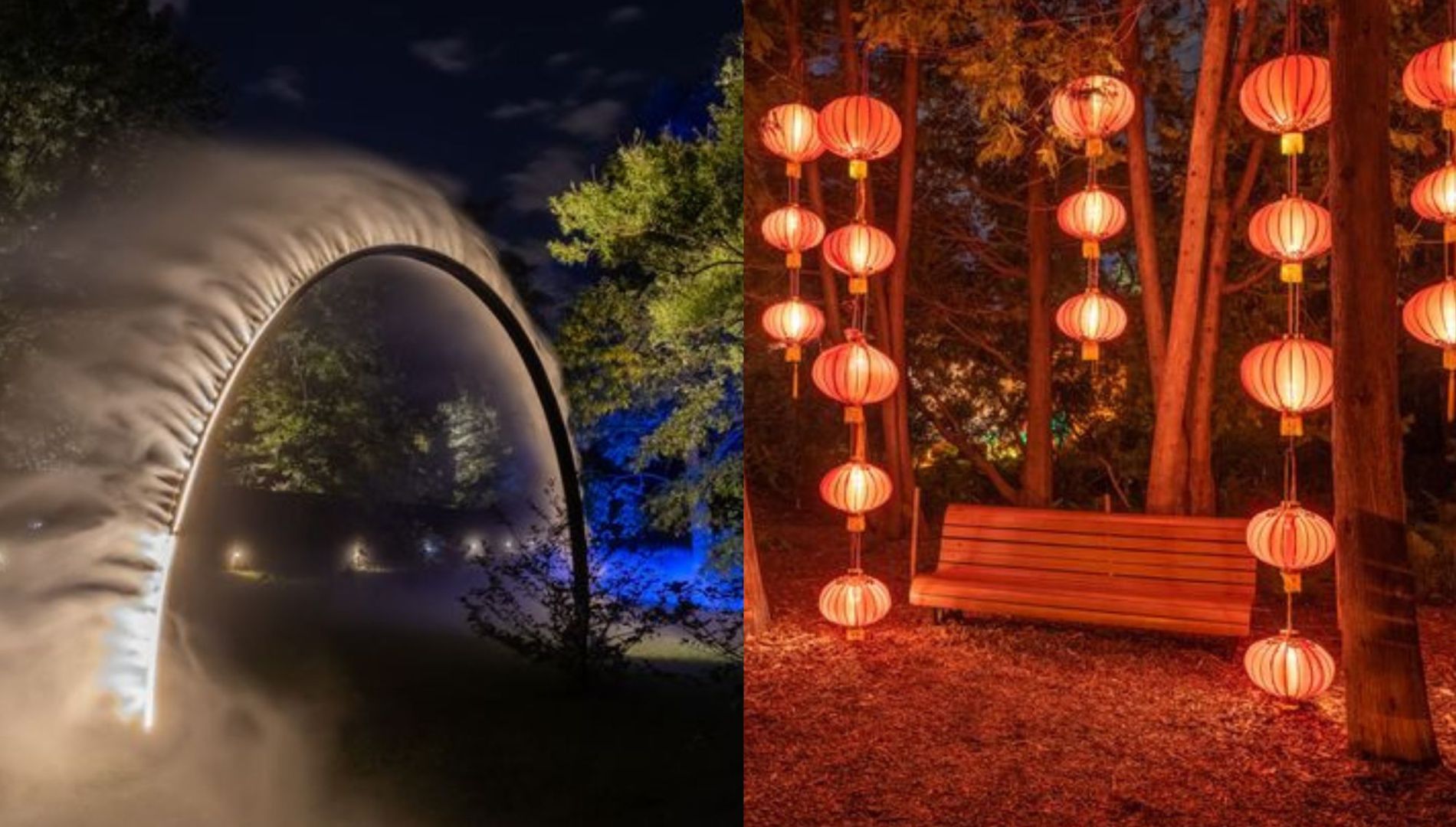 Des lumières plein les yeux au Jardin botanique de Montréal!