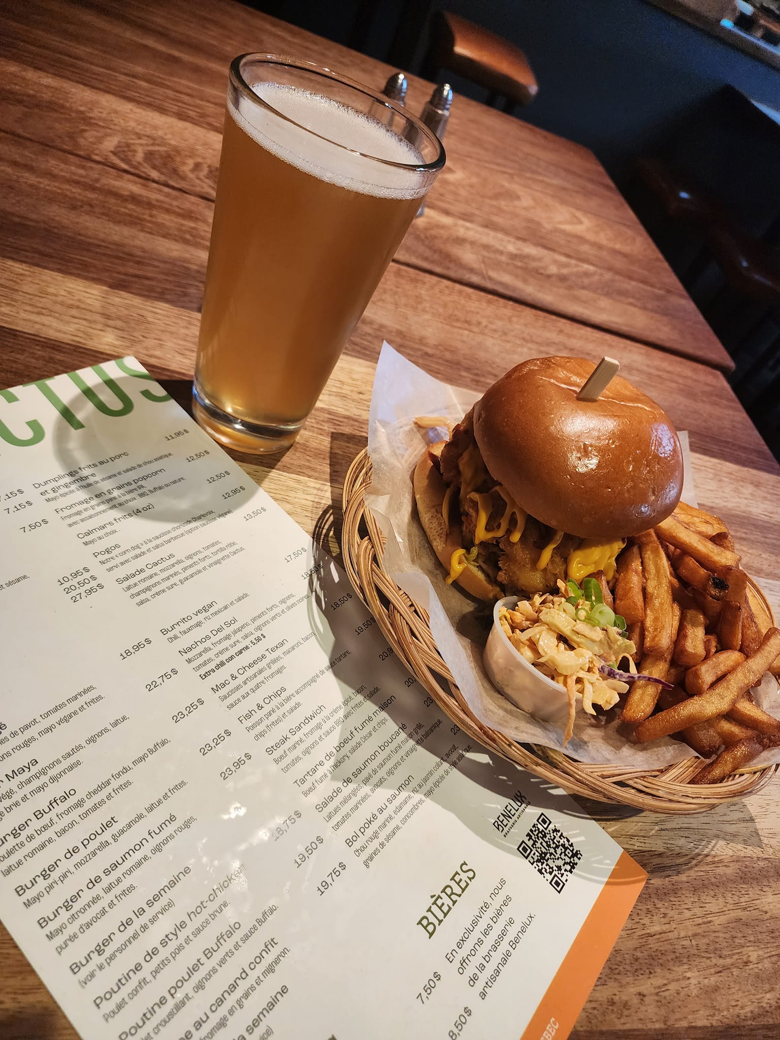 Cactus - Burger coréen