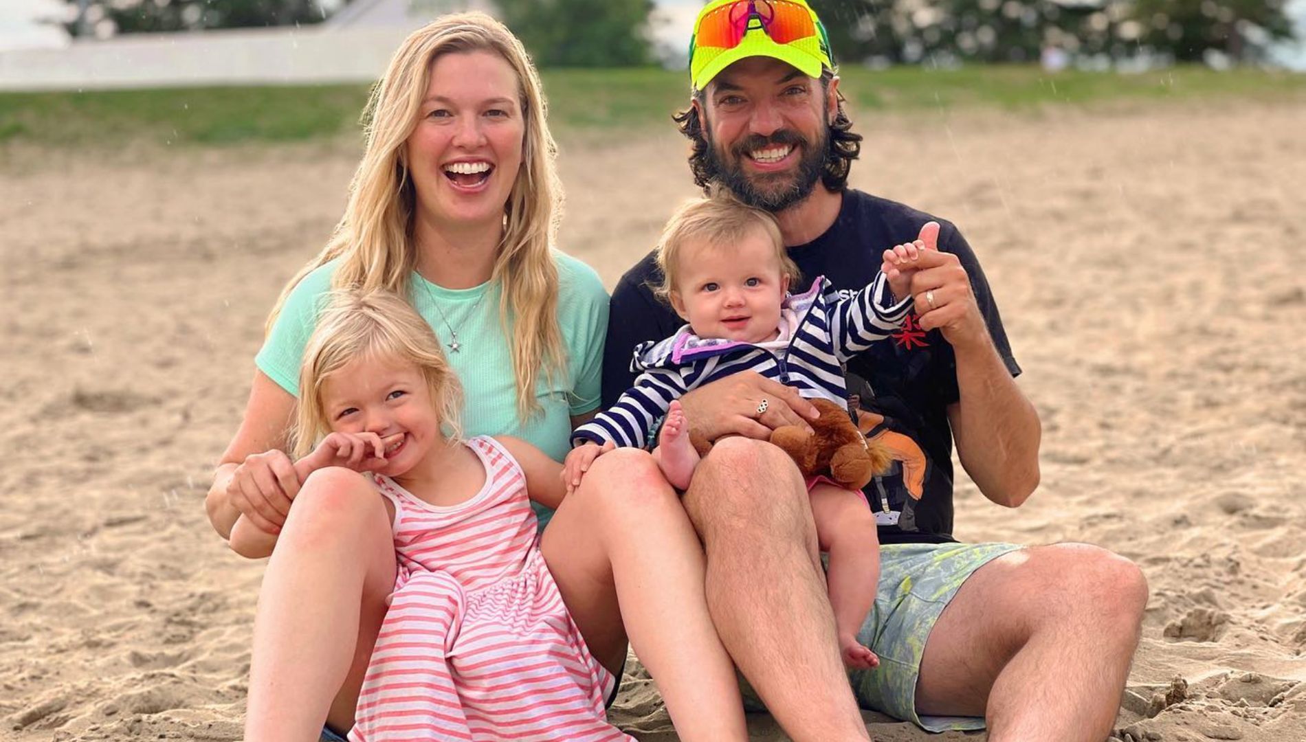 Geneviève Tardif et Charles Hamelin en 12 photos de famille