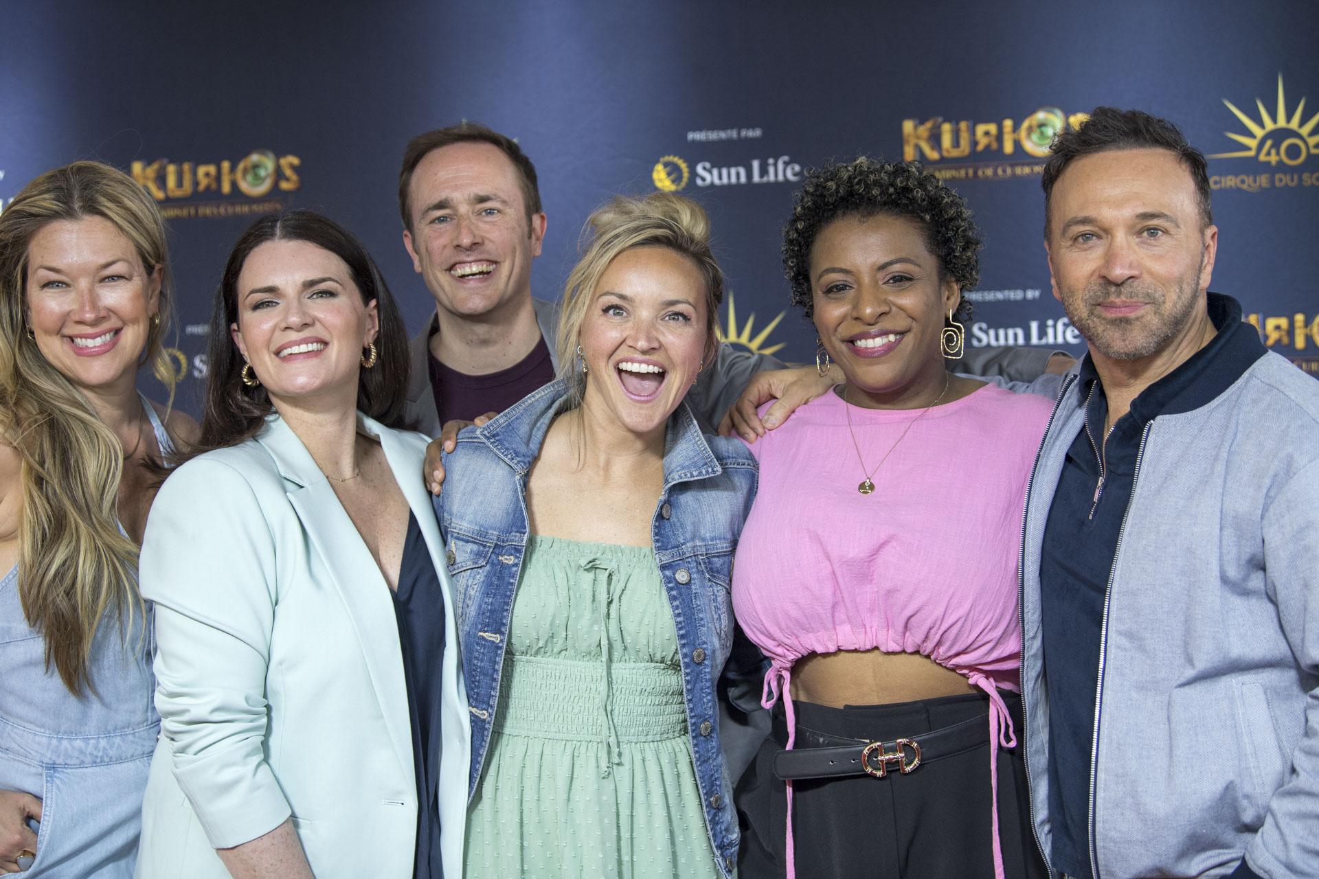 Marie-Ève Janvier, Julie Ringuette , Sharon James, Joel Legendre