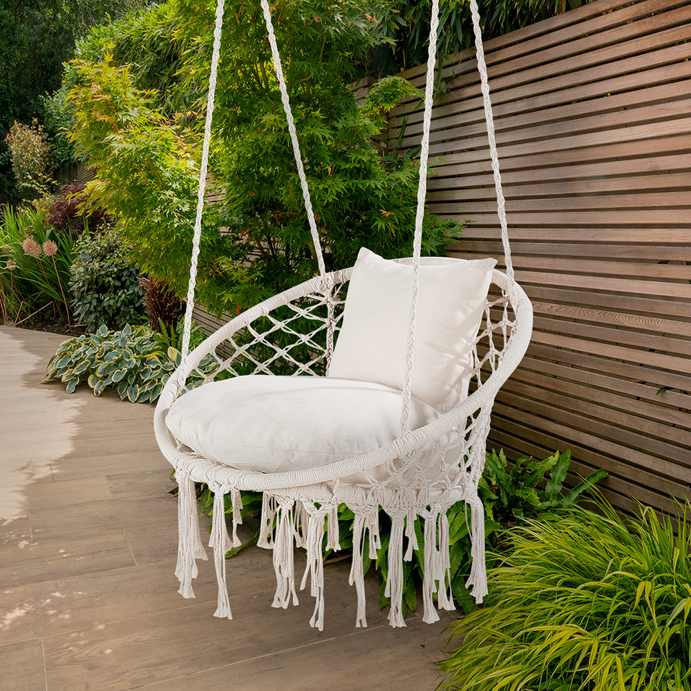 Chaise suspendue Macramé