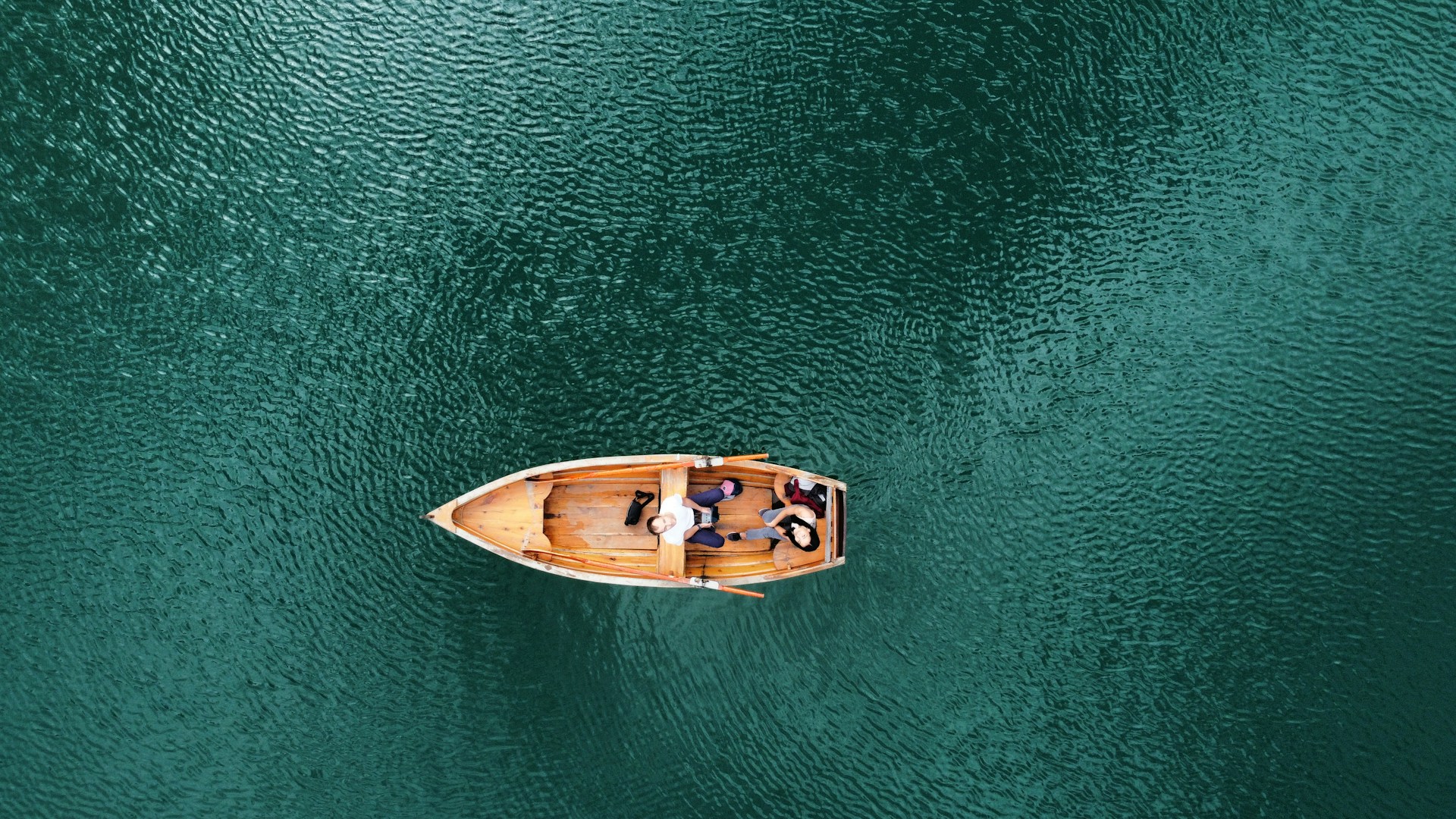 Lors d'une promenade en bateau