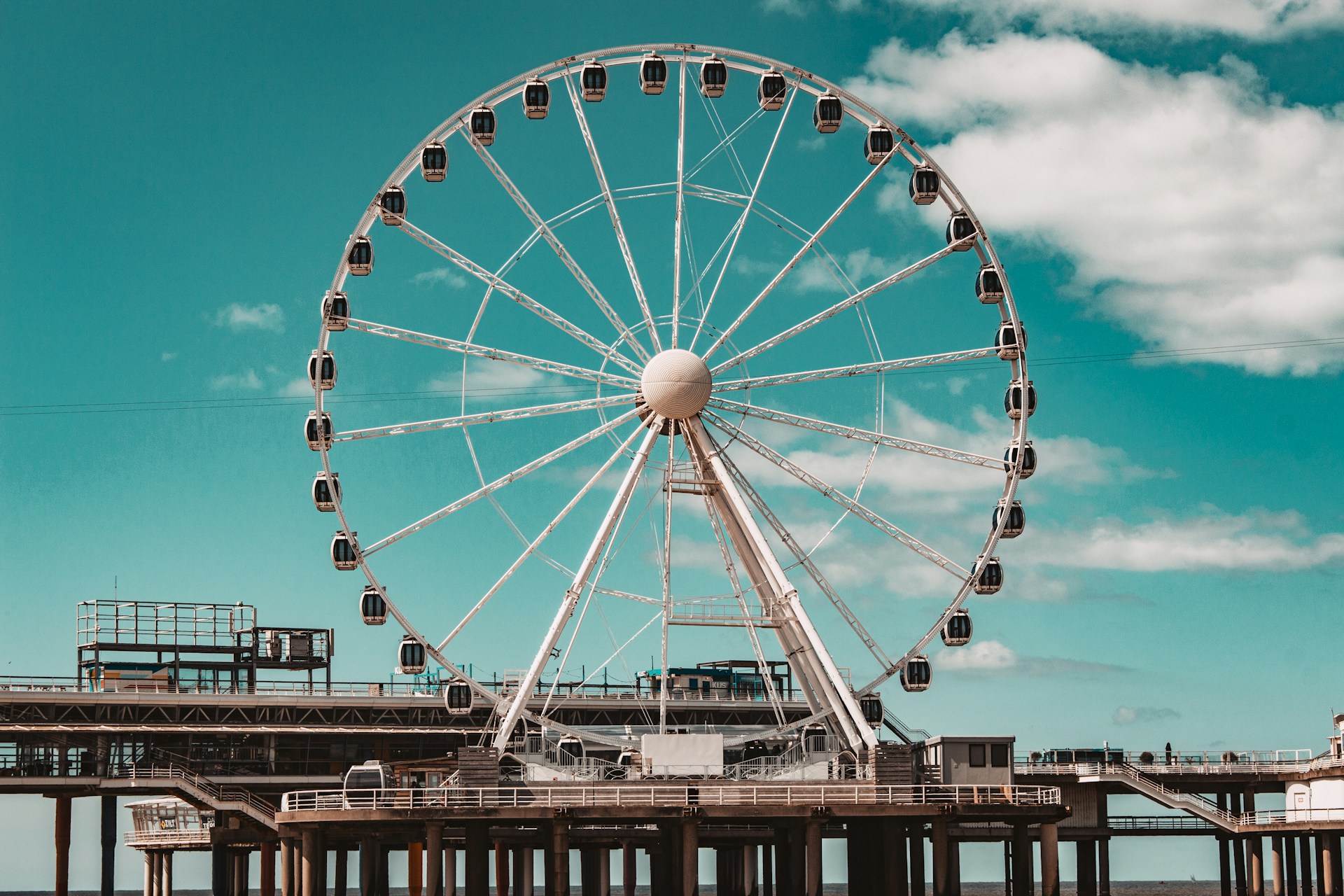 Sur une grande roue